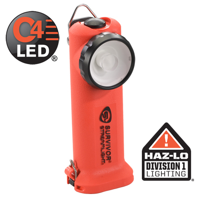 SURVIVOR<sup>®</sup> LED RIGHT ANGLE FLASHLIGHT