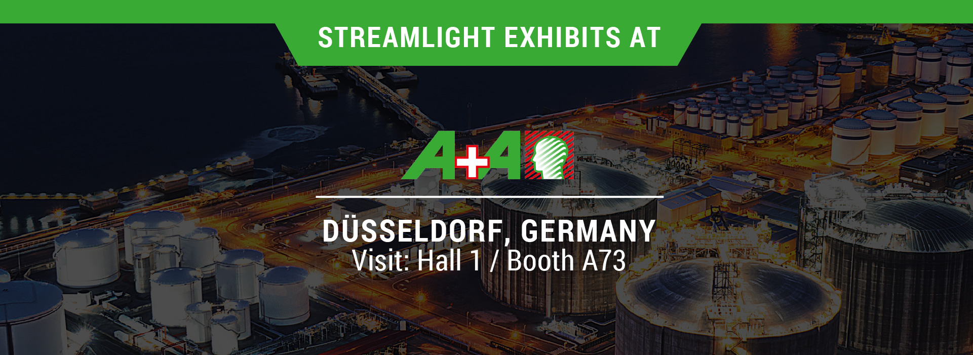 A+A Trade Fair 2025 Landing Page Banner