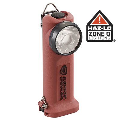 SURVIVOR® RIGHT ANGLE ATEX LIGHT :: RECHARGEABLE OR ALKALINE