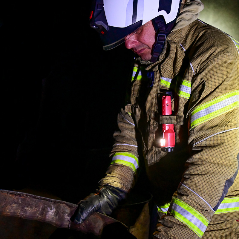 デュアルレチノライト Dualie® Rechargeable ATEX | Intrinsically Safe LED Flashlight