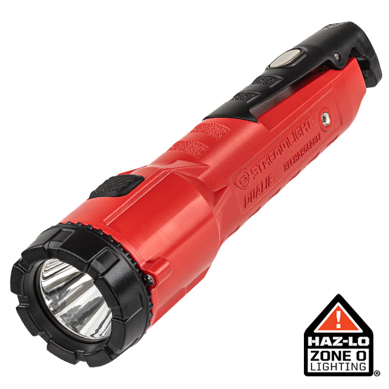 ホルミー テラミーシーツ レッド Dualie® Rechargeable ATEX | Intrinsically Safe LED Flashlight