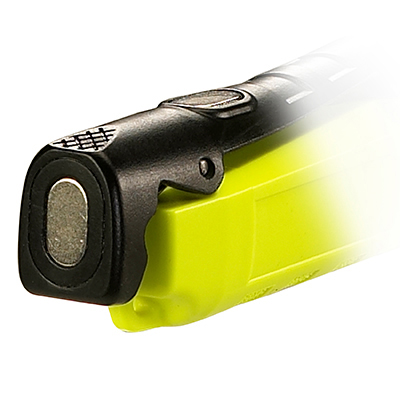 Streamlight 68780 Streamlight Dualie 3 AA Intrinsically safe LED Flashlight  245 Lumens, Output Modes Spot 140 lumens, Flood 140 lumens, and Combo 245  lumens, Class 1 Div 1 Rated, with Magnet Clip and Lanyard, Yellow (without  batteries)