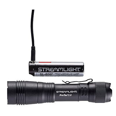 STREAMLIGHT ProTac 2L-X ブラック フラッシュライト Streamlight ProTac 2L-X USB Tactical Light, Rechargeable