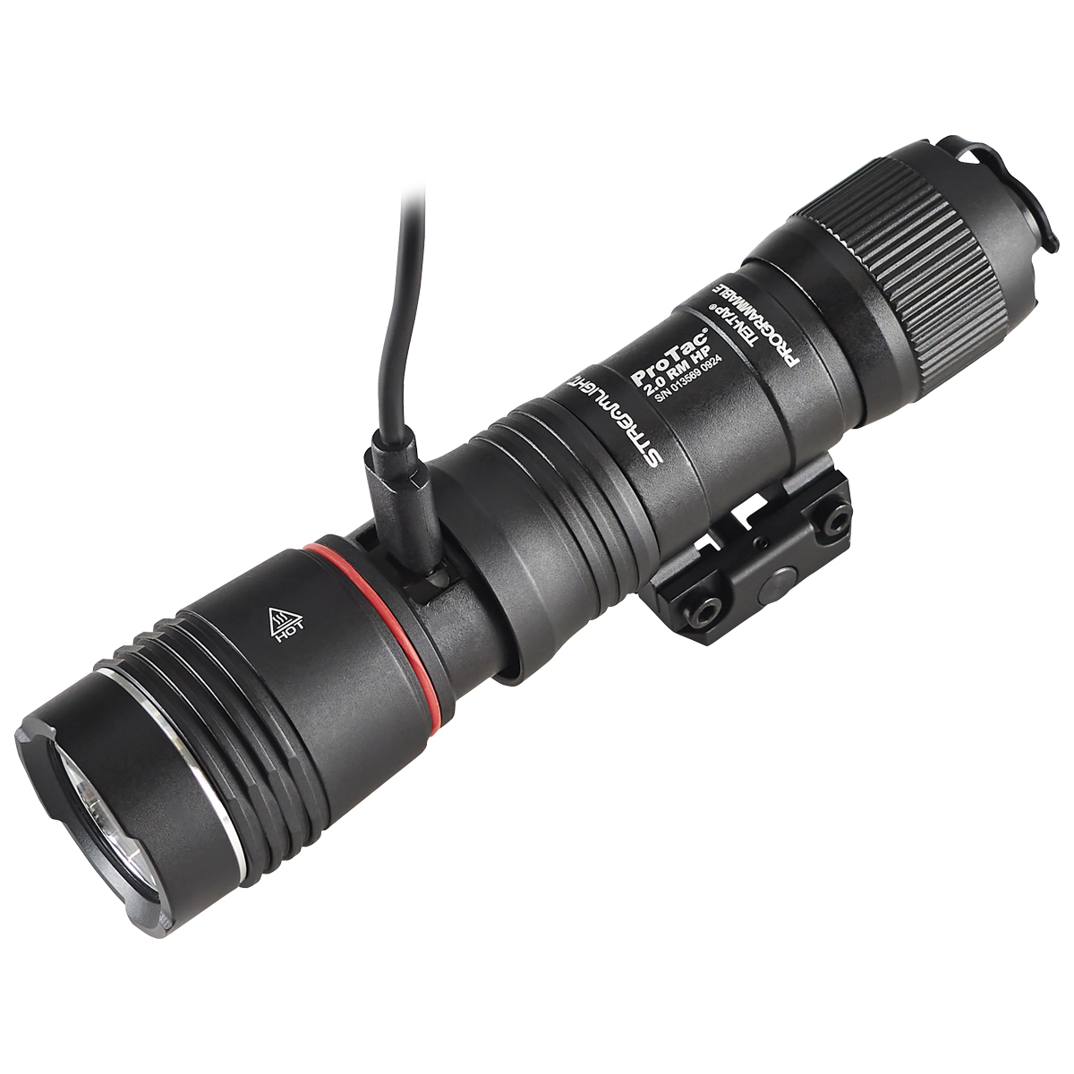 ProTac® 2.0 Rail Mount HP | Rechargeable Weapon-Mounted Flashlight