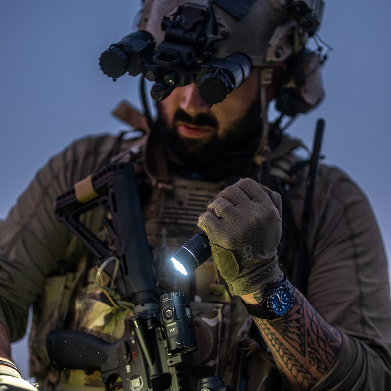 ProTac® HP-X USB | Rechargeable Multi-Fuel Tactical Flashlight