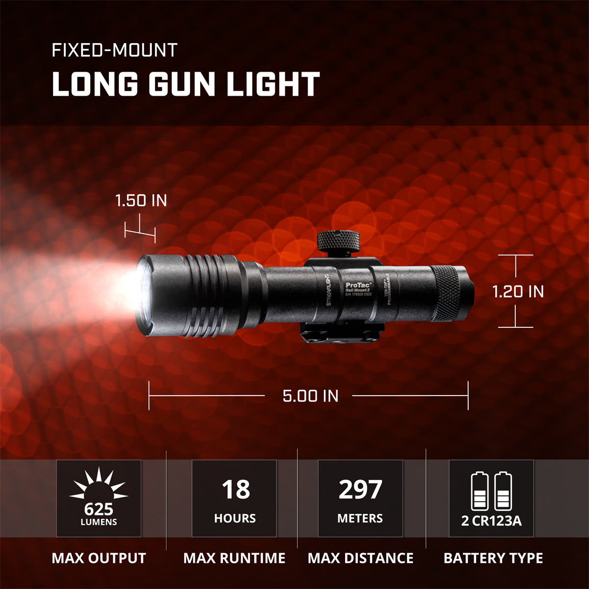 ProTac® Rail Mount 2 | Weapon-Mounted Light | Streamlight®