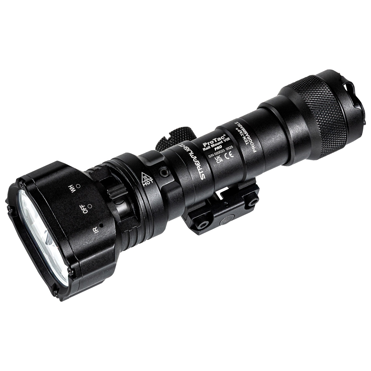 streamlight tlr-vir ※peq surefire pvs ProTac® Rail Mount VIR Pro | White & IR Multi-Fuel Long Gun Light