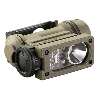 Streamlight 265128 Sidewinder Compact II Military Model Flashlight with White C4 LED Blue Red IR LEDs