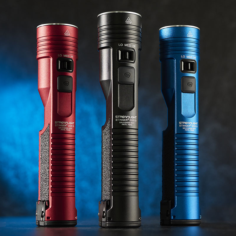 Streamlight 75476 Stinger LED Rechargeable Flashlight - Blue