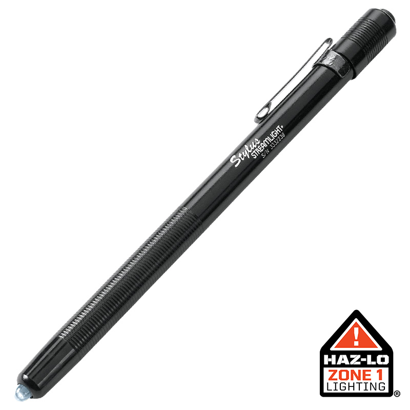 Blastrack STYLUS 167cm、LOOK P12付き、新品・未使用 Stylus® ATEX | Zone 1 Safety-Rated Penlight | Streamlight®
