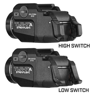 TLR-7®A GUN LIGHT WITH REAR SWITCH OPTIONS