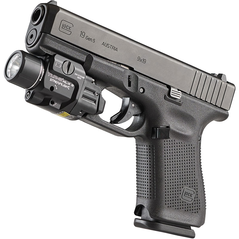 TLR-8® HL-X G | Luz Multicombustível Montada em Trilho com Laser