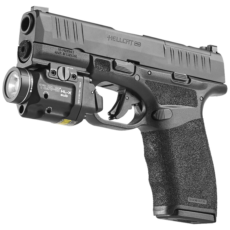 TLR-8® HL-X sub - Red Laser | Rechargeable Light for Subcompacts