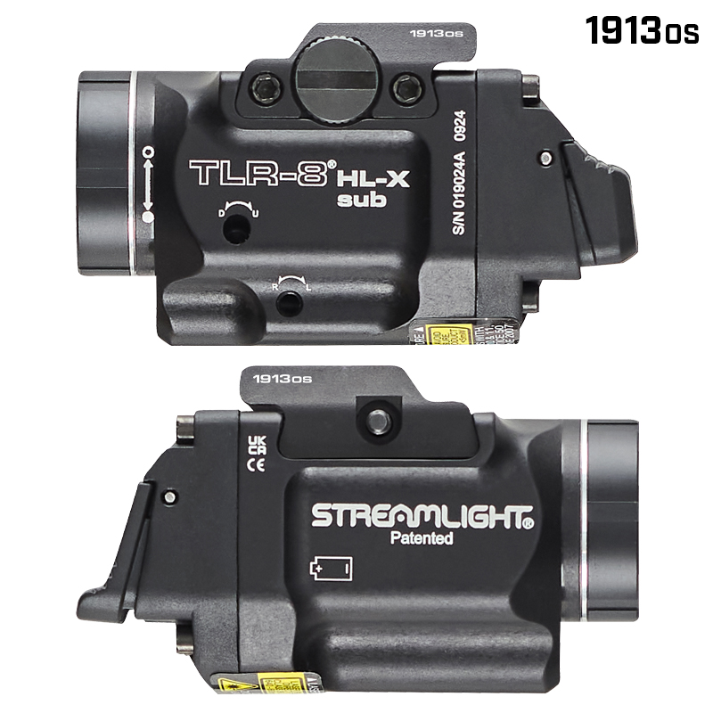 TLR-8® HL-X sub - Red Laser | Rechargeable Light for Subcompacts