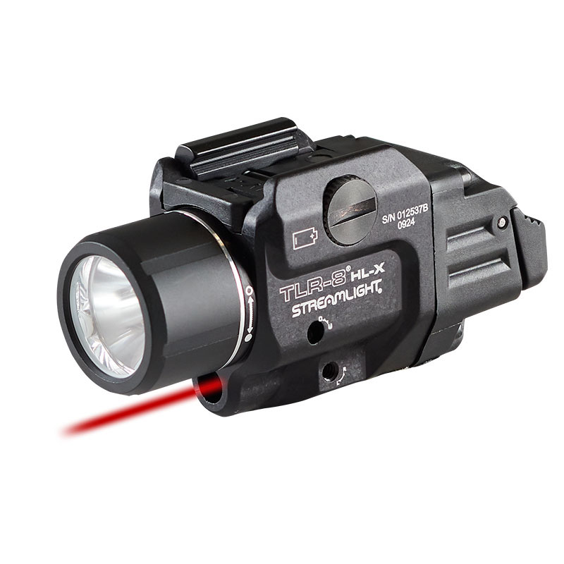 LAMPE POUR ARME DE POING TLR-8® HL-X AVEC LASER ROUGE