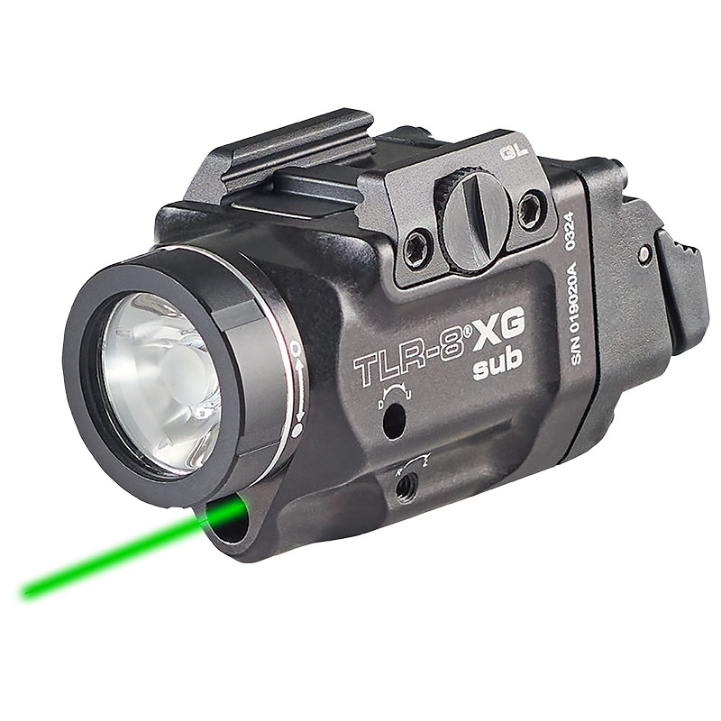 LUZ DE ARMA TLR-8® X G SUB COM LASER VERDE
