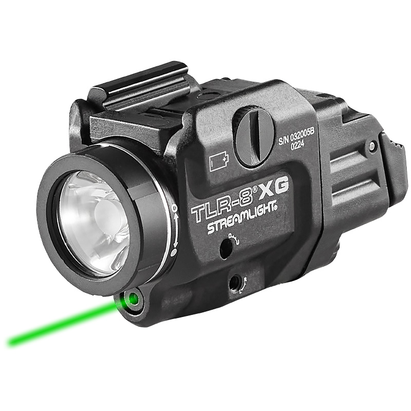 LINTERNA PARA PISTOLA TLR-8® X G CON LASER VERDE