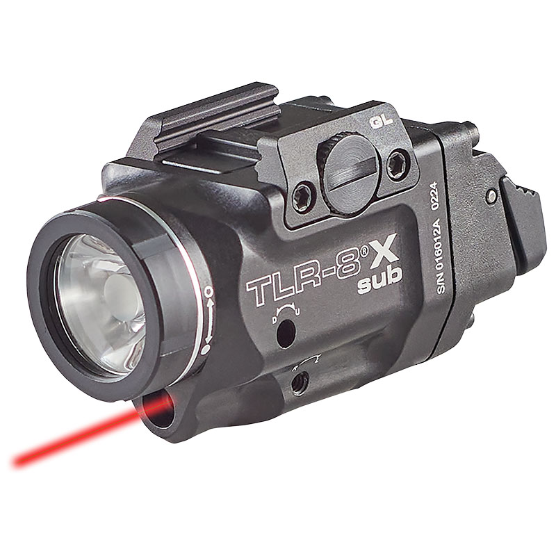 TLR-8® X SUB PISTOOLLICHT MET RODE LASER