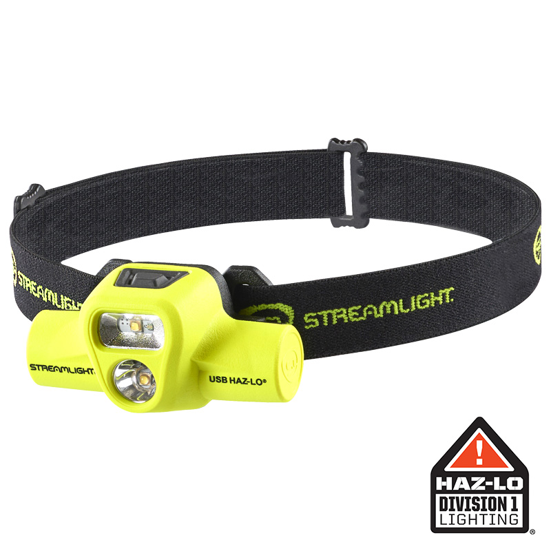 USB HAZ-LO® INTRINSICALLY SAFE HEADLAMP