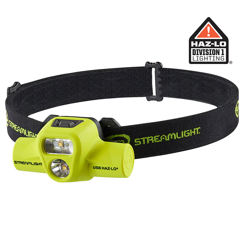 USB HAZ-LO® INTRINSIEK VEILIGE HOOFDLAMP