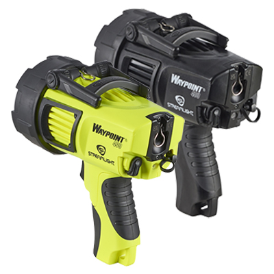 Holofote Waypoint 400 amarelo e preto