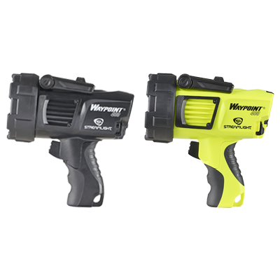 Holofote Waypoint 400 preto e amarelo