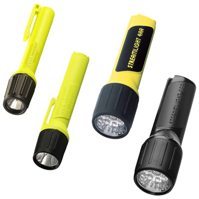 3C Propolymer Luxeon Battery Powered Flashlight (Yellow